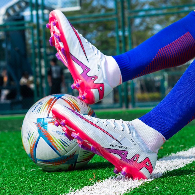 40-45 Custom Zapatos de futbol outdoor sneaker Men'S Football Shoes Youth Training Student Foot Boots Sports PU Soccer Shoes