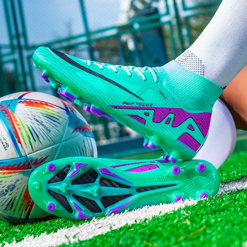 40-45 Custom Zapatos de futbol outdoor sneaker Men'S Football Shoes Youth Training Student Foot Boots Sports PU Soccer Shoes
