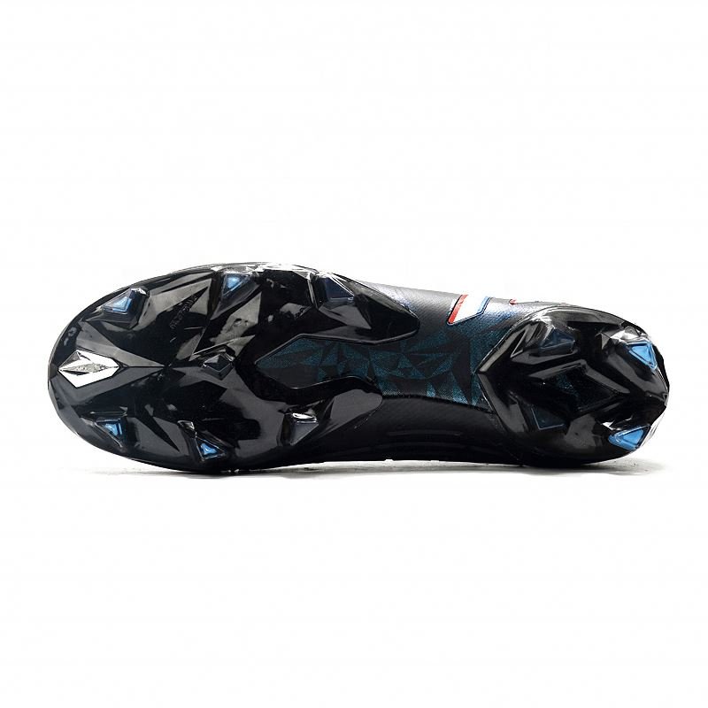 Black 22 Predator Edge Geometric.+ FG9 Soccer Boots Electroplated Knitted High Top Soccer Cleats Boots