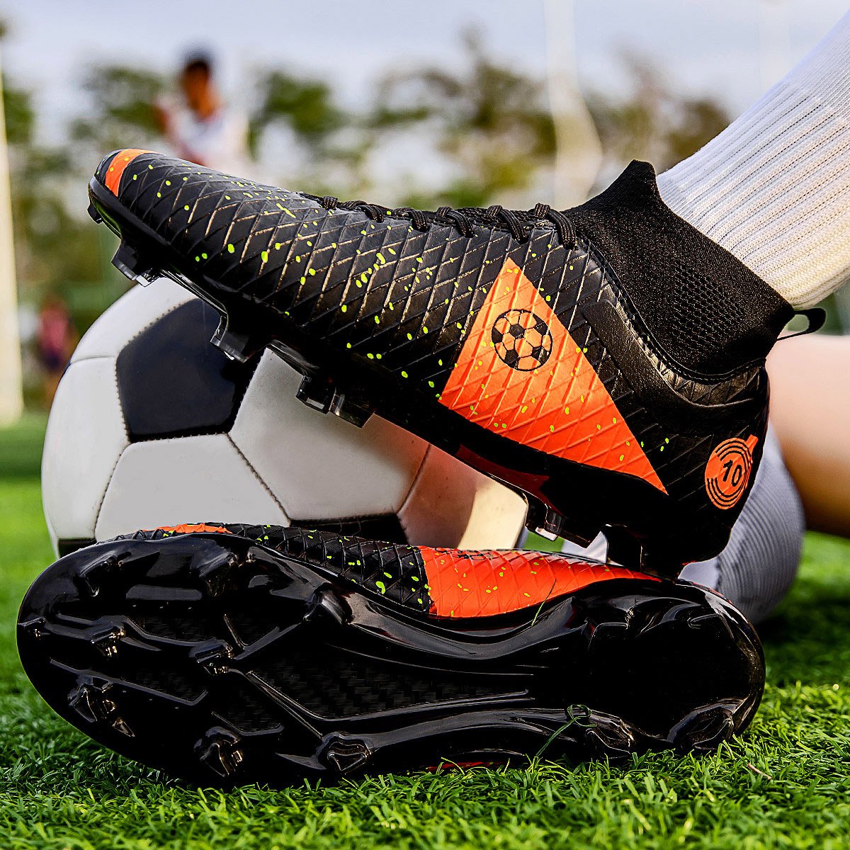 larger image Add to Compare Share New football shoes Men's football shoes Custom sold men's cheap soccer shoes