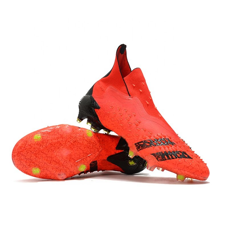 Wholesale Customized turf soccer cleats Meteorite Pack football shoes FREAK + FG39-45 tacos de futbol