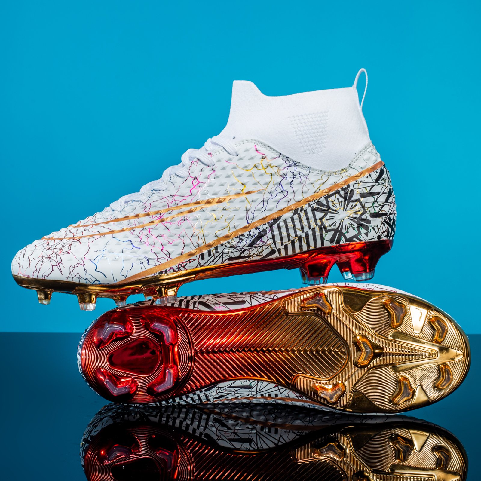 Hot Sell Wholesale Sport Boots Football Shoes Soccer Boots For Sale High Quality FG Spike Football Boots For Men
