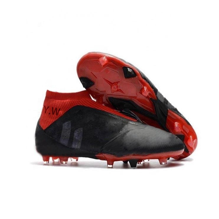 Hot Sale Top Quality Superfly Outdoor Mens High Ankle Sports Boots Football Soccer Shoes