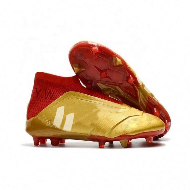 Hot Sale Top Quality Superfly Outdoor Mens High Ankle Sports Boots Football Soccer Shoes