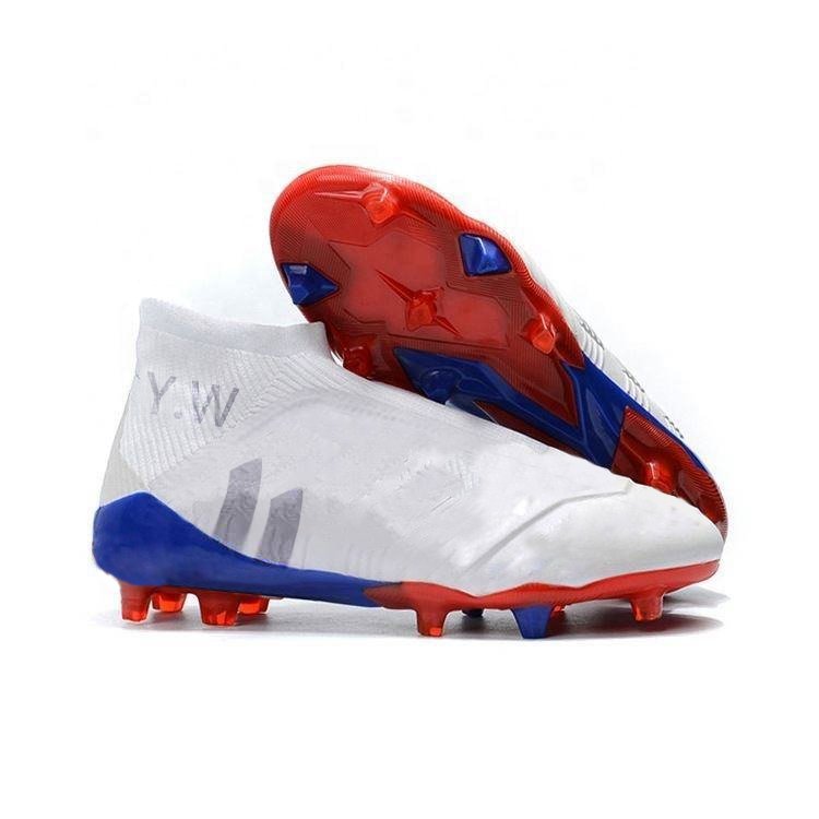 Hot Sale Top Quality Superfly Outdoor Mens High Ankle Sports Boots Football Soccer Shoes