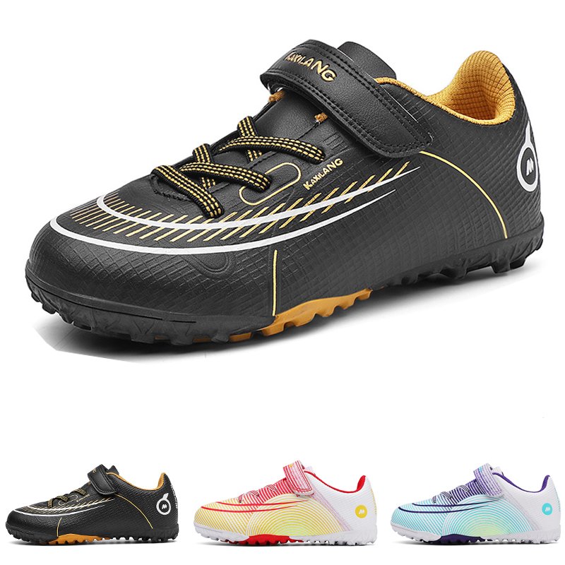 Youth low top training football shoes children's campus actual combat football boots can be customized wholesale soccer shoes