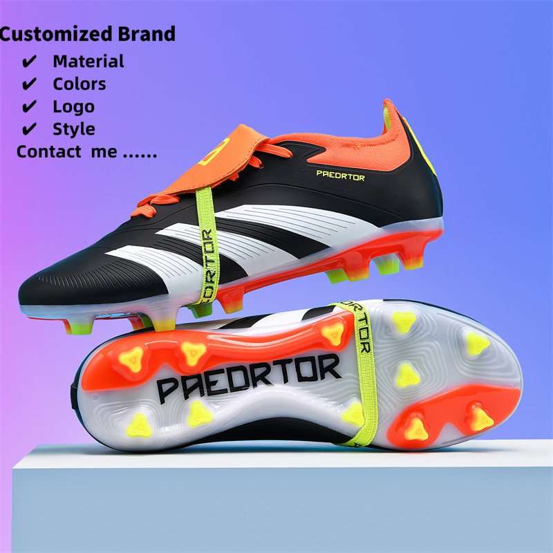 Custom OEM Professional Training Soccer Cleats Sneakers Alta Calidad Soccer Shoes Turf Futsal Football Shoes Football Boots Men