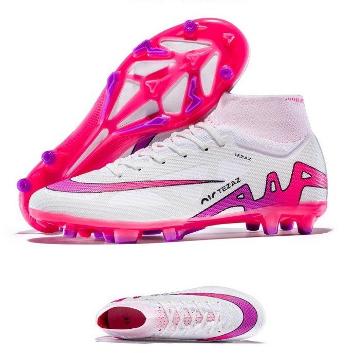 Last Design Custom Men's Soccer Football Sports Shoes Original Brand with Elastic for All Seasons-Summer Winter Spring Autumn
