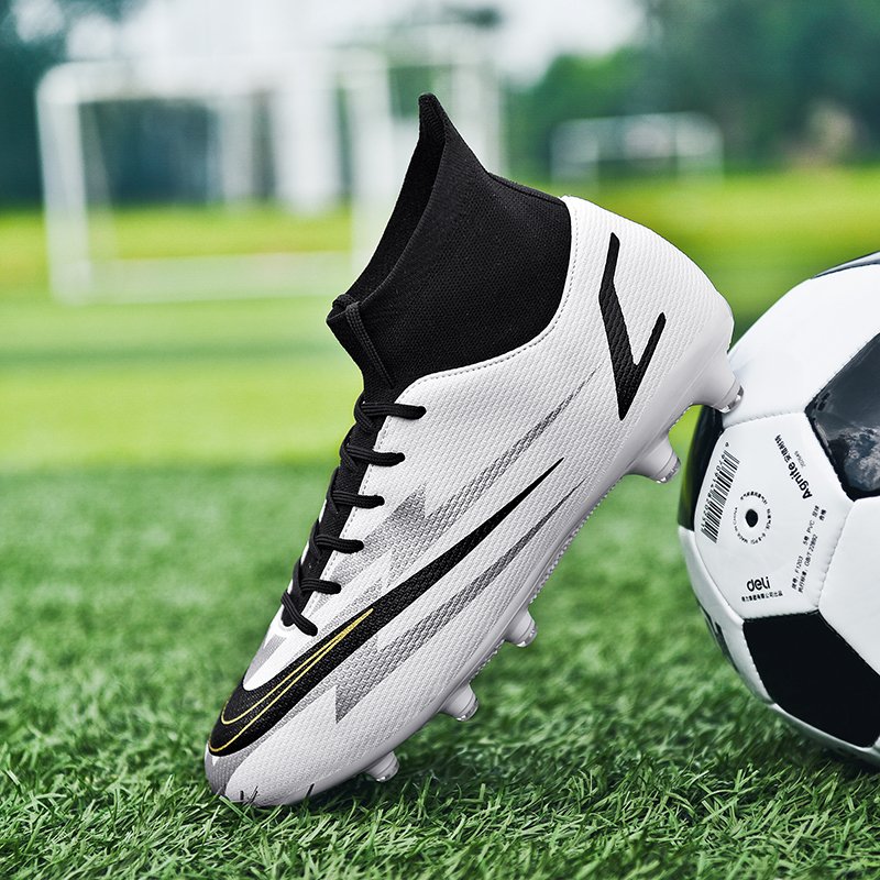 custom shoes men new style 2024 wholesale men new design durable outdoor sport soccer shoes for adults kid training football