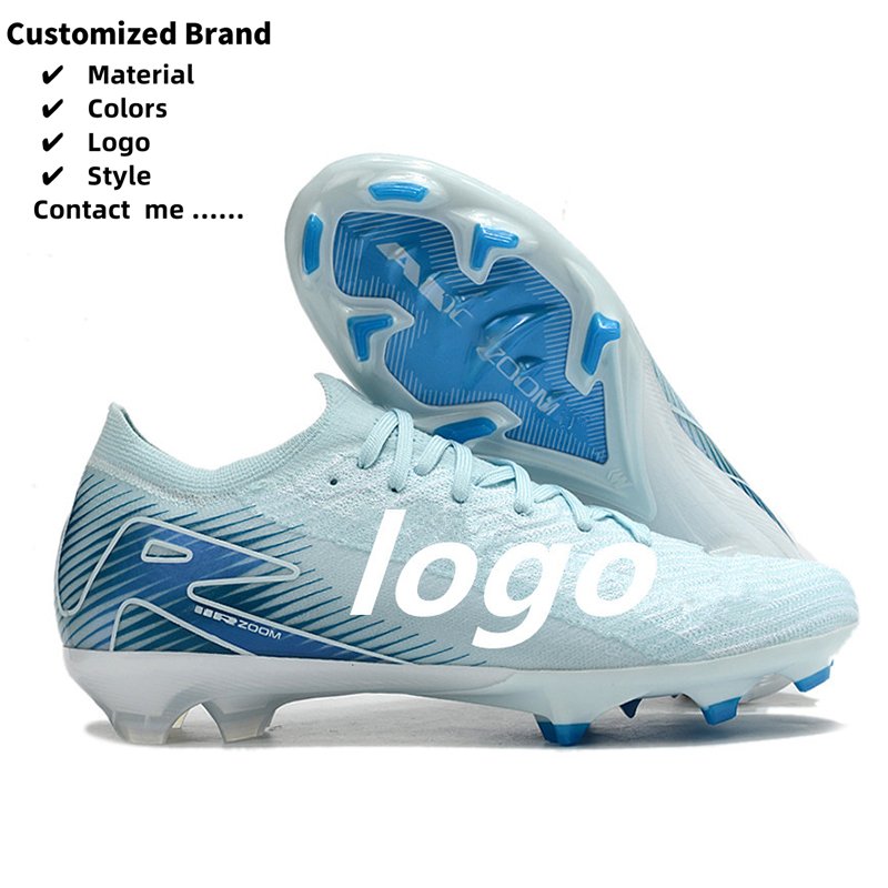 Full Custom Sports Sneakers Indoor Turf Youth Boys Men American Alta Calidad Soccer Shoes Football Cleats Boots Futsal Shoes