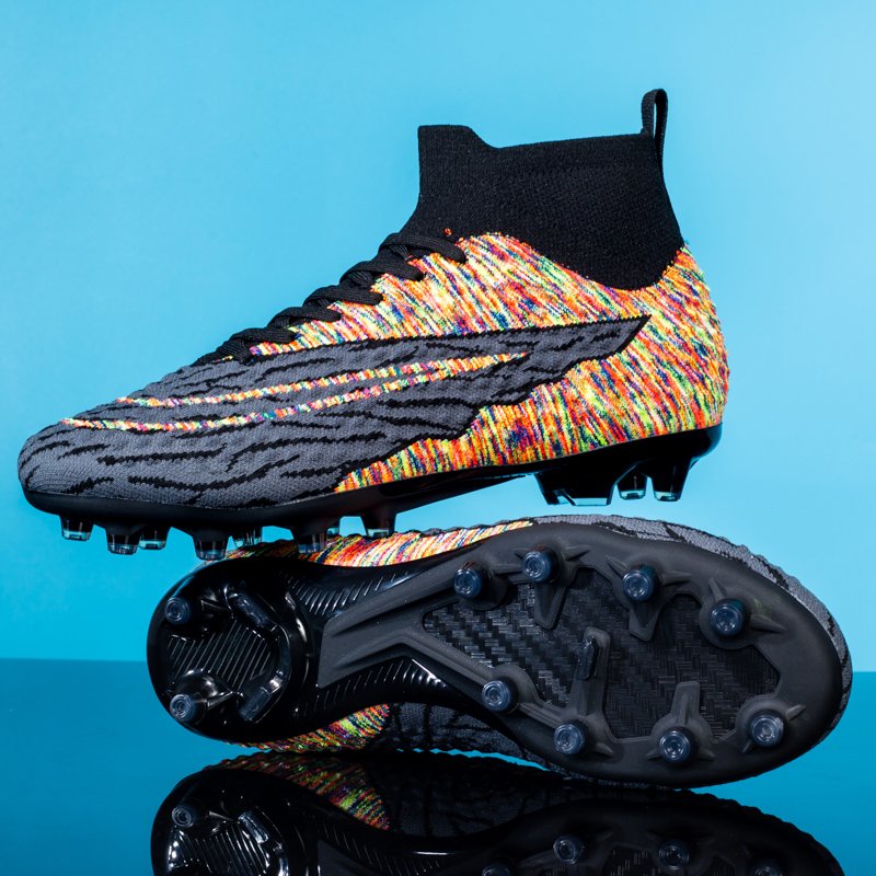 Men Women Professional Football Boots TF Kids Students Soccer Shoes Cleats Sport Sneakers size 32-47