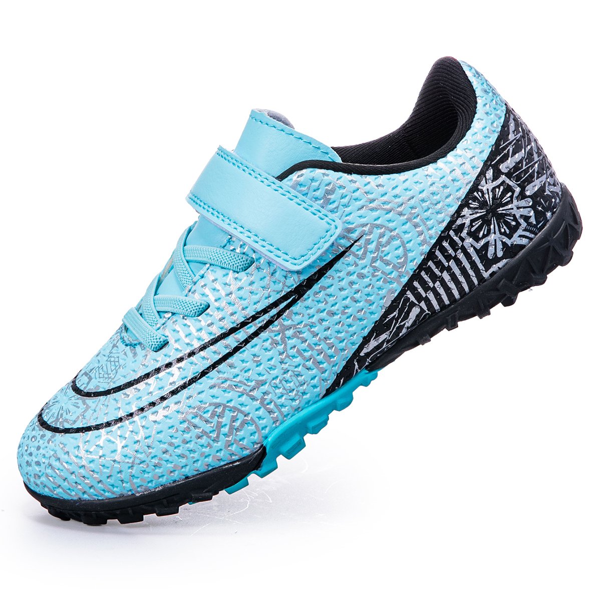 Professional Children's Soccer Shoes Lace-Free Design TF/Broken Nail Short Nail Training Lawn FG/AG Long Nail Campus Nail
