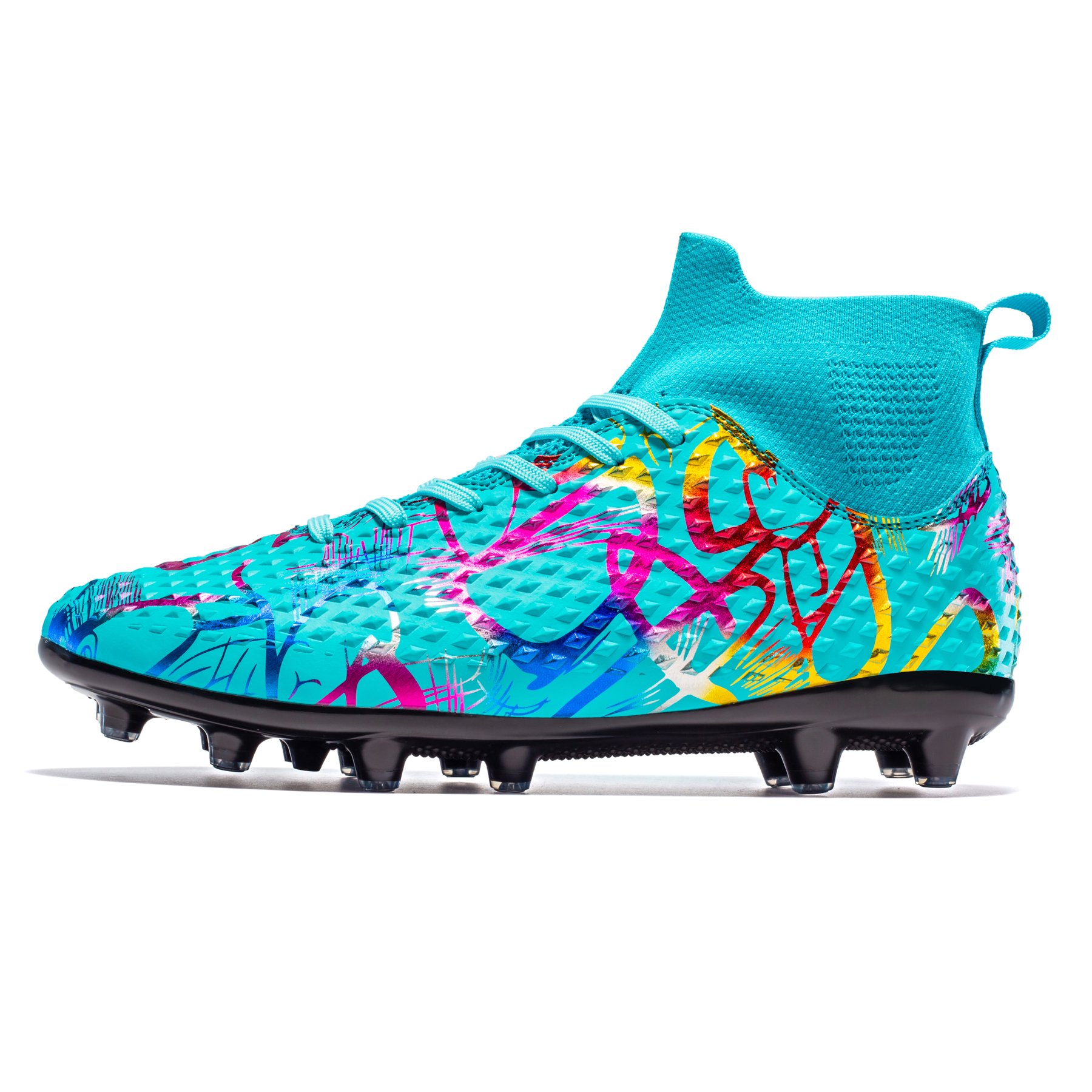 Brand Designed Breathable Anti-Slip Soccer Shoes for Men Boys Spring Season Cleats for Summer and Winter Sports
