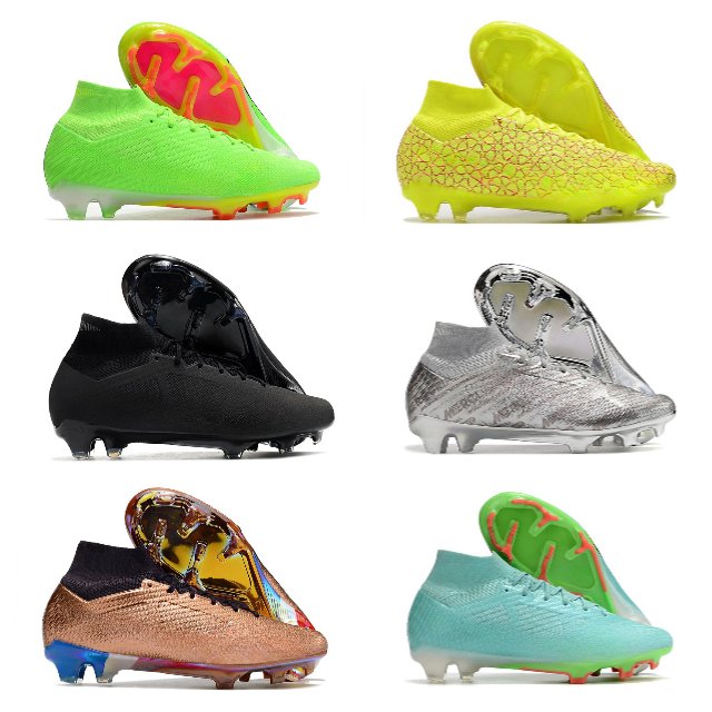 Hot Sale Fg High Quality Sneaker Men Outdoor Soft Comfortable Soccer Shoes