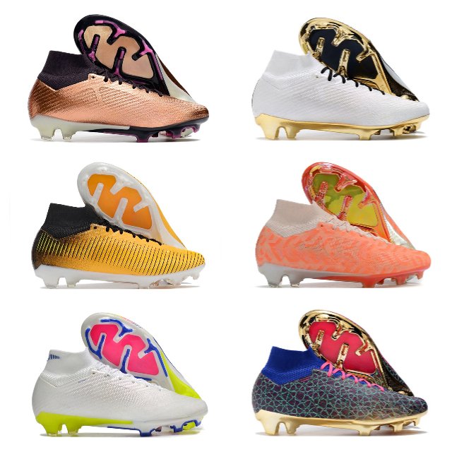 Hot Sale Fg High Quality Sneaker Men Outdoor Soft Comfortable Soccer Shoes