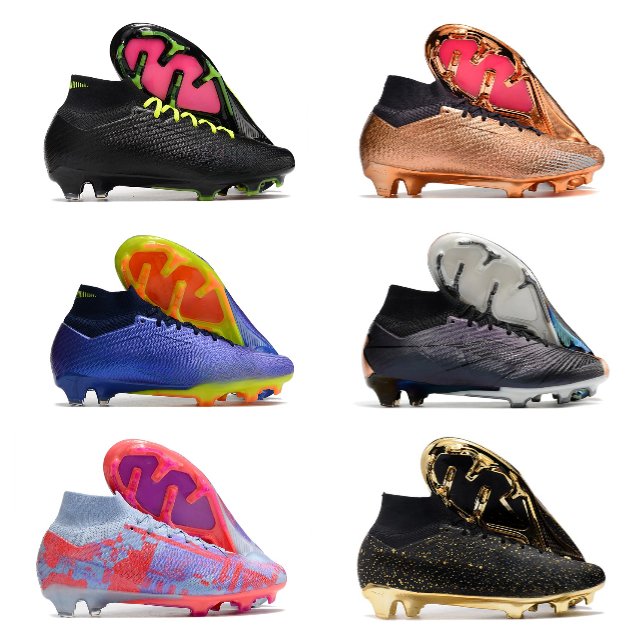 Hot Sale Fg High Quality Sneaker Men Outdoor Soft Comfortable Soccer Shoes
