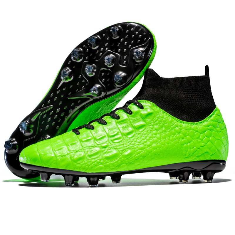 Top Quality Custom High Quality Sports Fashion Outdoor Football Boots High Ankle Sneakers Mens Soccer Shoes