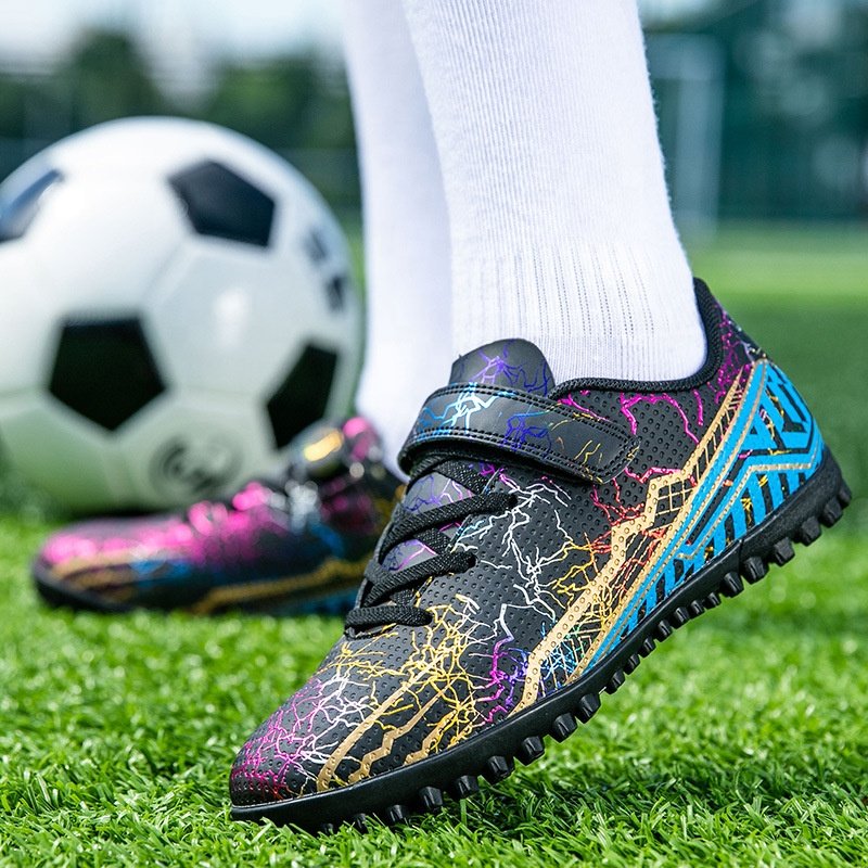 High Quality Kids Soccer Boots Outdoor Training Football Shoes