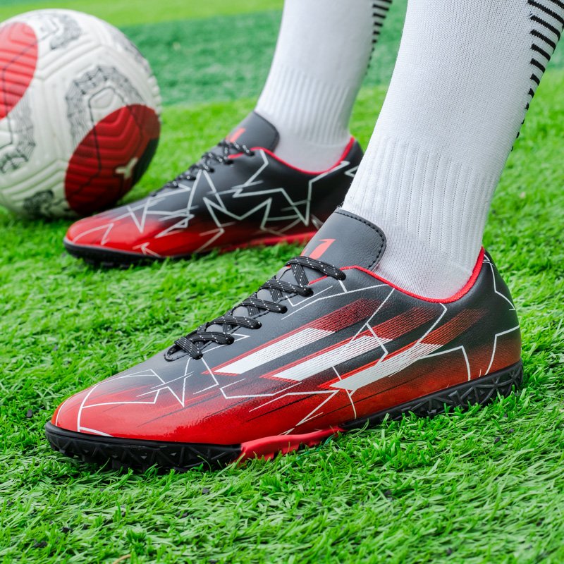 Unisex Low Top Soccer Boots for Teen Students Artificial Turf Training Shoes with Spikes for Sneakers Enthusiasts