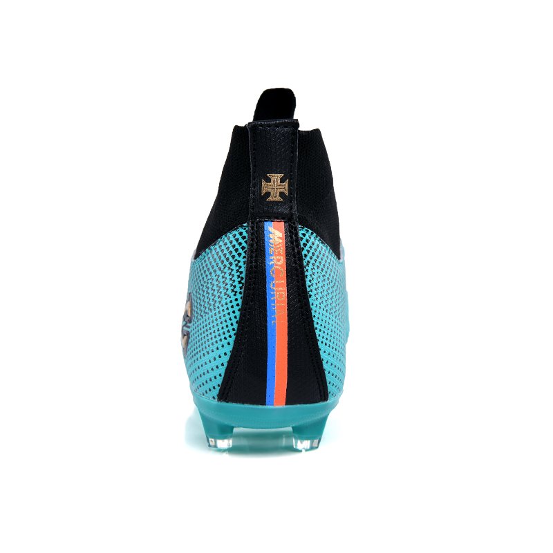 New Football Boots Man Soccer Shoes Artificial Grass FG dream speed Superfly High Ankle Kids Crampons Outdoor Sock Cleats Shoes