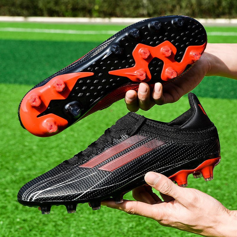 Factory Oem Mens American Leather Football Cleats Shoes Custom Cheap Soccer Boots