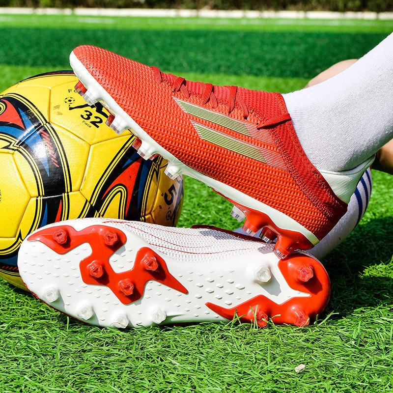 Factory Oem Mens American Leather Football Cleats Shoes Custom Cheap Soccer Boots
