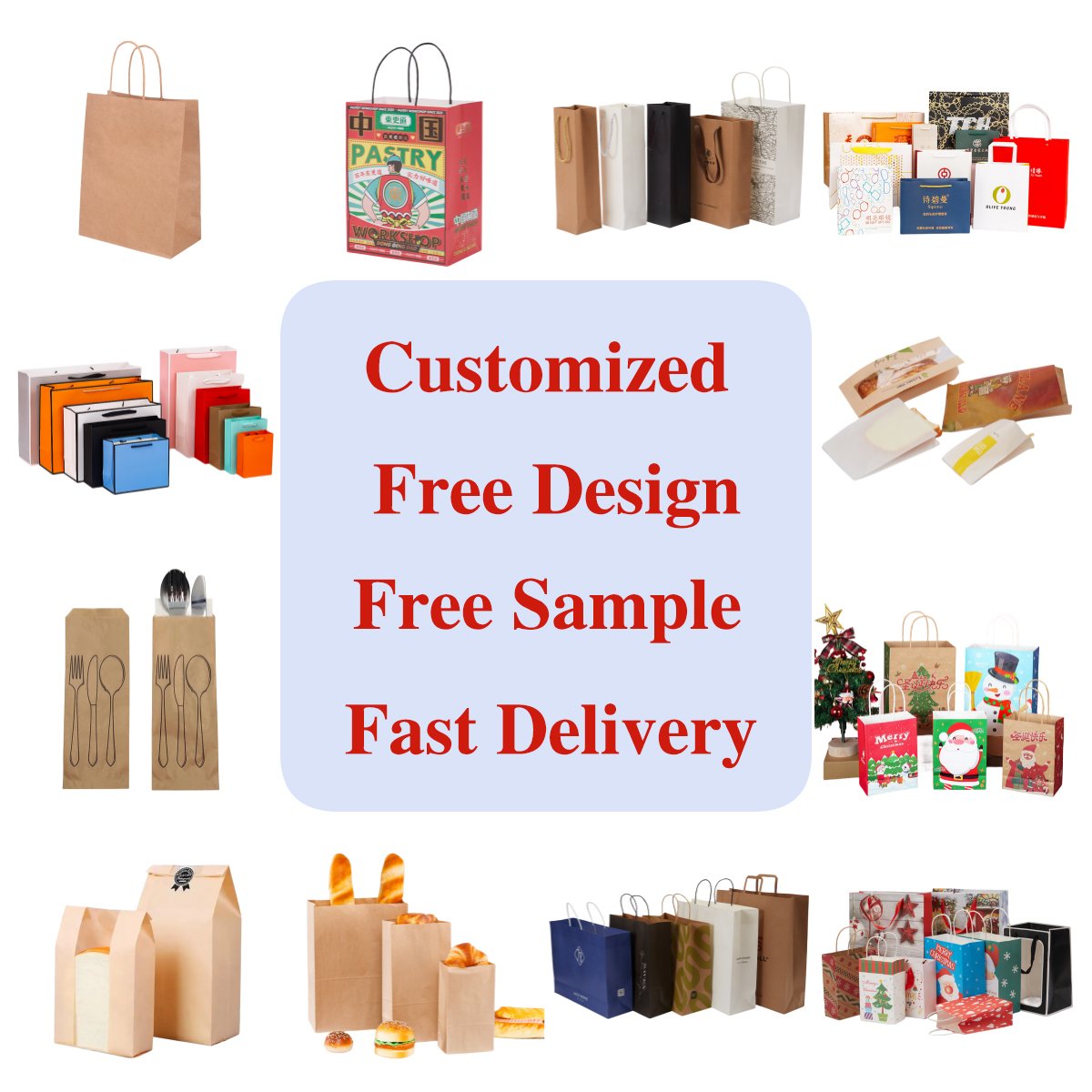 KM Sports Theme Party Gift Bag Candy Cartoon Gift Kraft Paper Bag