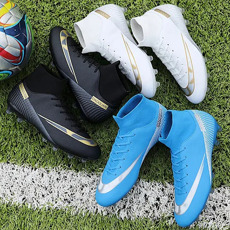 Hot Sale Autumn Professional Football Shoes Soccer Ball Training Boot Men's Shoes High-Top Soccer Cleats