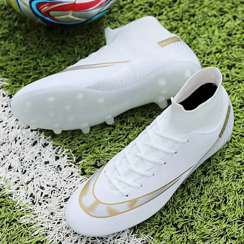 Hot Sale Autumn Professional Football Shoes Soccer Ball Training Boot Men's Shoes High-Top Soccer Cleats