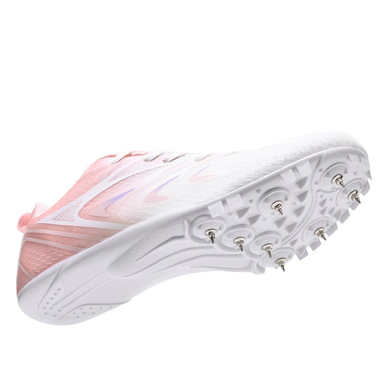 Factory Wholesale Custom Competition Training PVC Racing Running Flexible Track Field Spikes Cleats Anti-Skid Spring Summer