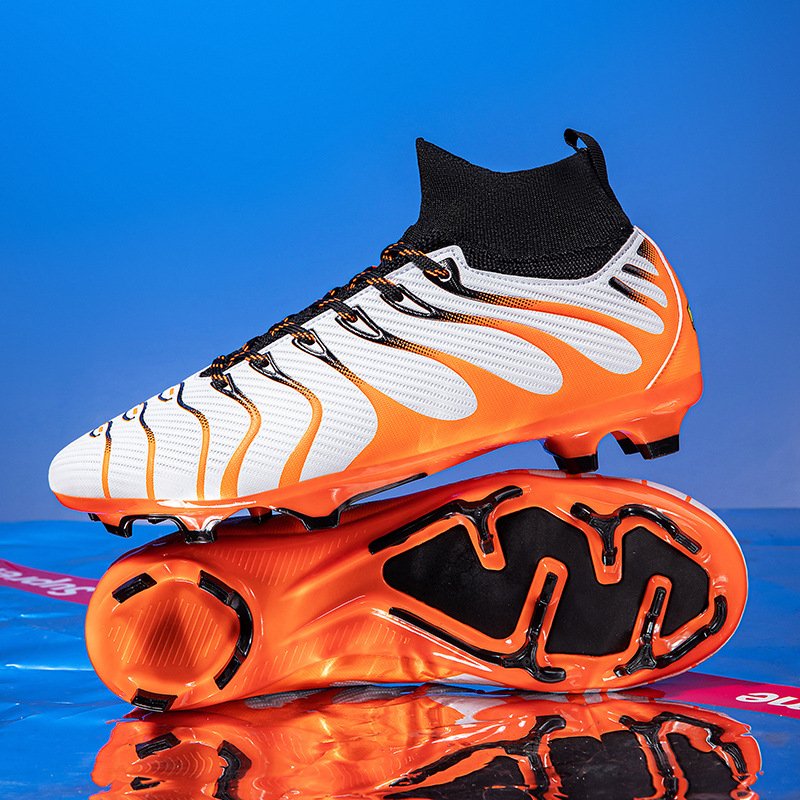 Professional Men Soccer Boots Professional High-Top Football Shoes Outdoor Indoor Comfortable Athletic Sneaker Soccer boots