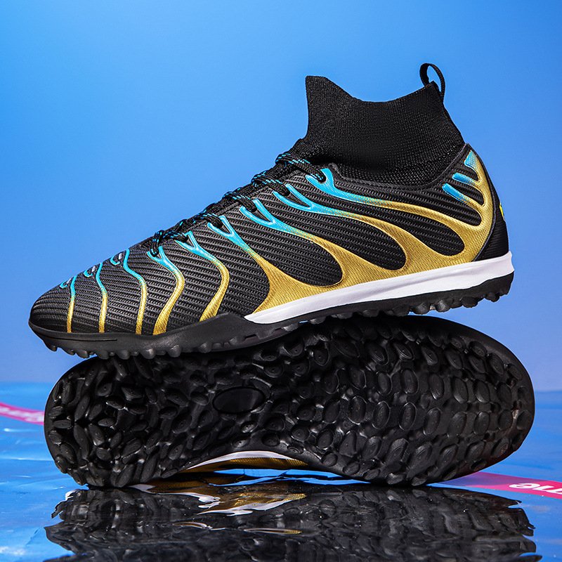 Professional Men Soccer Boots Professional High-Top Football Shoes Outdoor Indoor Comfortable Athletic Sneaker Soccer boots