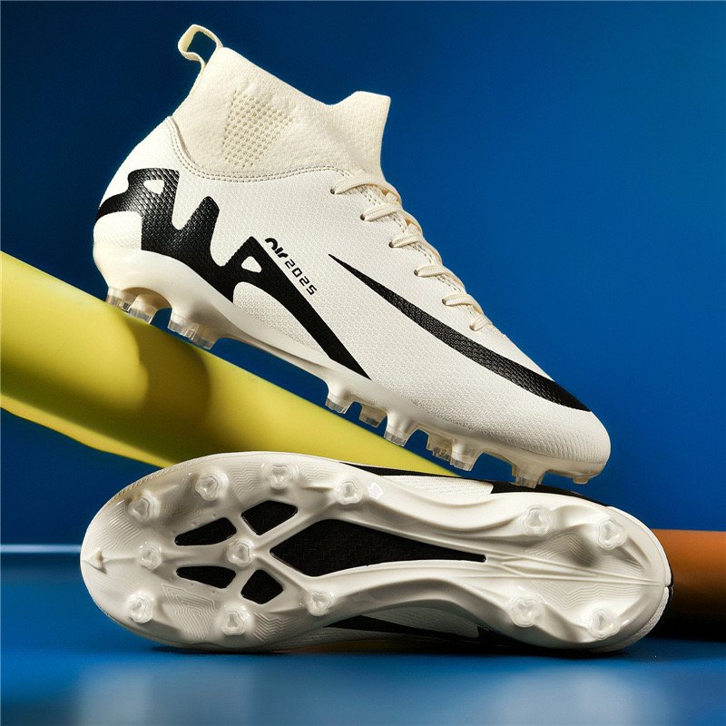 Factory Wholesale Custom Fashion Oem Odm Fg/Tf Solid Trainers Futebol Wear-Resistant Training Soft Light Soccer Cleat Shoes