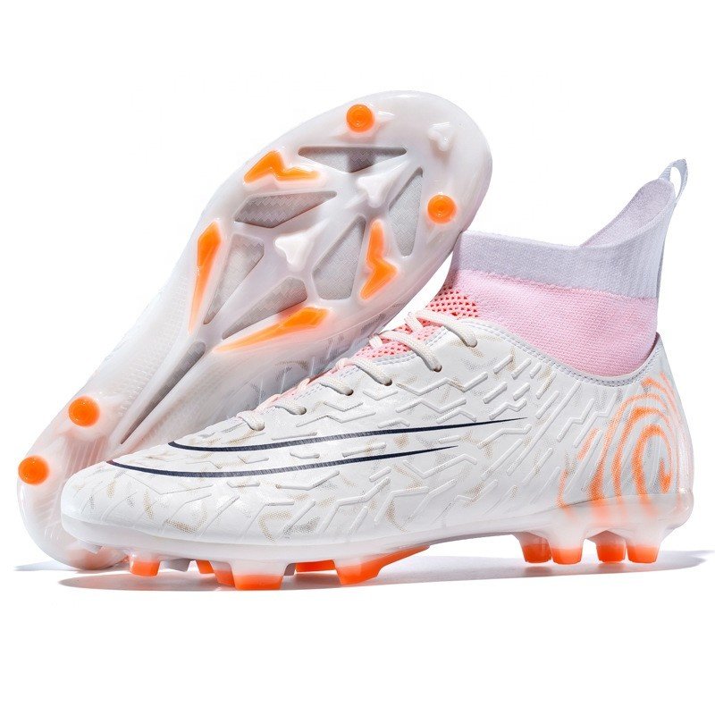 Factory price Wholesale Students Soccer Boots for New Design Shock-absorbing Non-slip Men's Football Soccer shoes