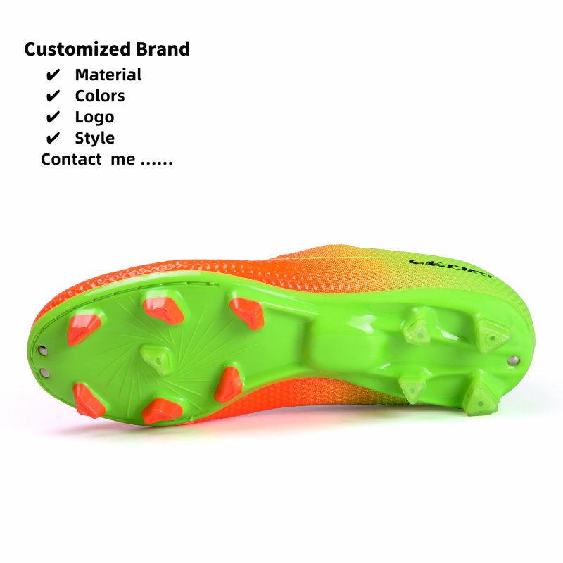 Cheap Soccer Shoes Outdoor Football Shoe High Quality Knit Custom football Boots Soccer Cleats For Men
