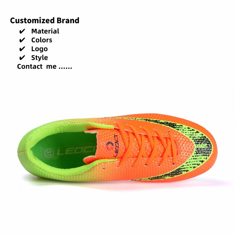 Cheap Soccer Shoes Outdoor Football Shoe High Quality Knit Custom football Boots Soccer Cleats For Men