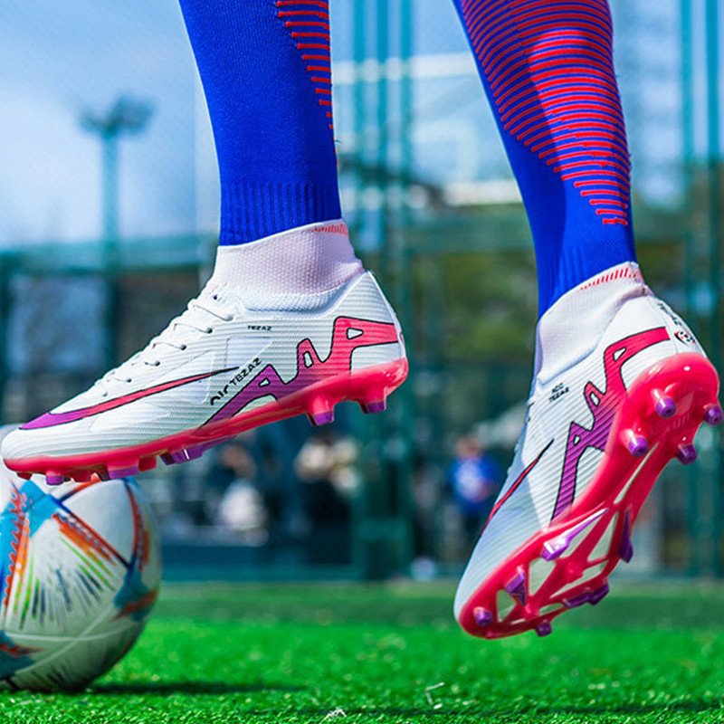 Men's Football Boots TF/FG Soccer Shoes Adults Cleat Teenager Anti-slip Outdoor Sports Sneakers