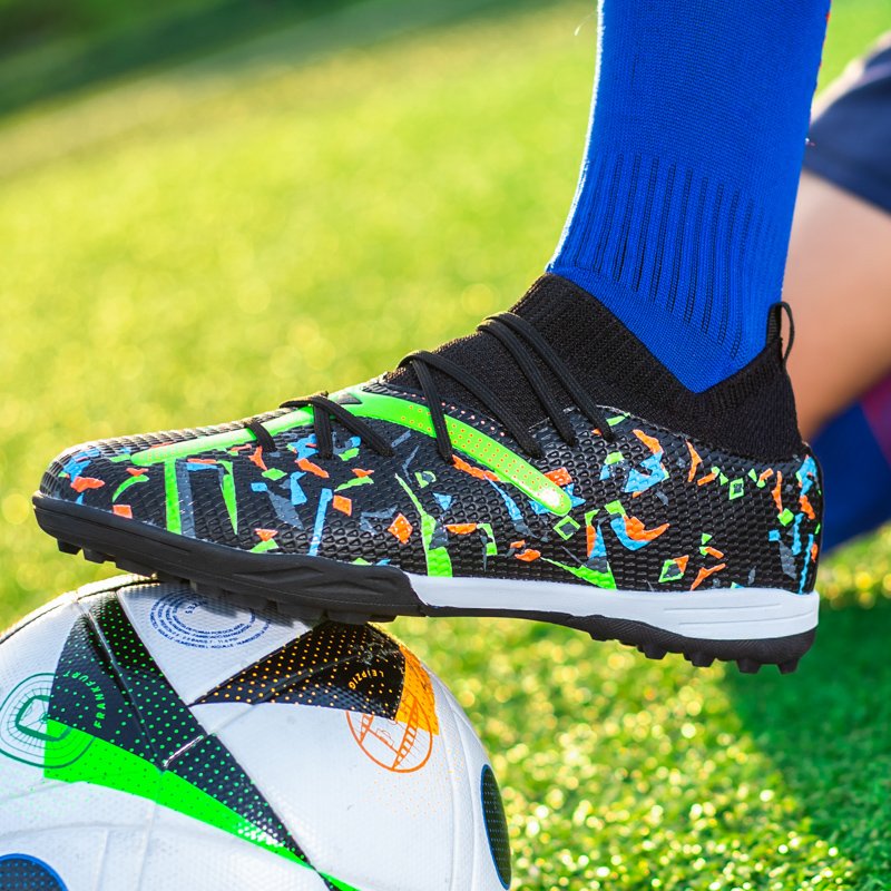 cheap price customs mens womens Social soccer sports TF broken nails AG long spike non-slip wear-resistant football boots