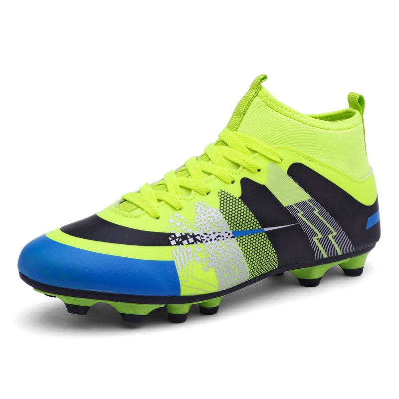 Football Shoes High top Lace Up Soccer shoes Football Boots FG HG Team Sports Boy's Girls' Men's Women's Children's Footwear