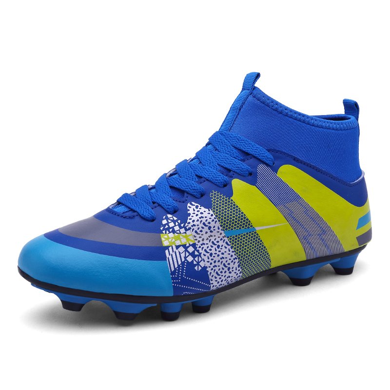 Football Shoes High top Lace Up Soccer shoes Football Boots FG HG Team Sports Boy's Girls' Men's Women's Children's Footwear
