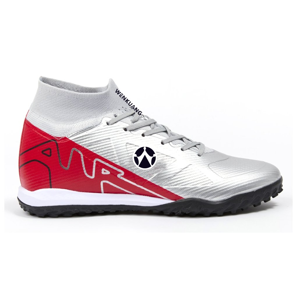 New Design Professional Soccer Cleats Customization Futbol Shoes Men Sport Outdoor Sneakers Fly Woven Upper Zapatos de Futbal