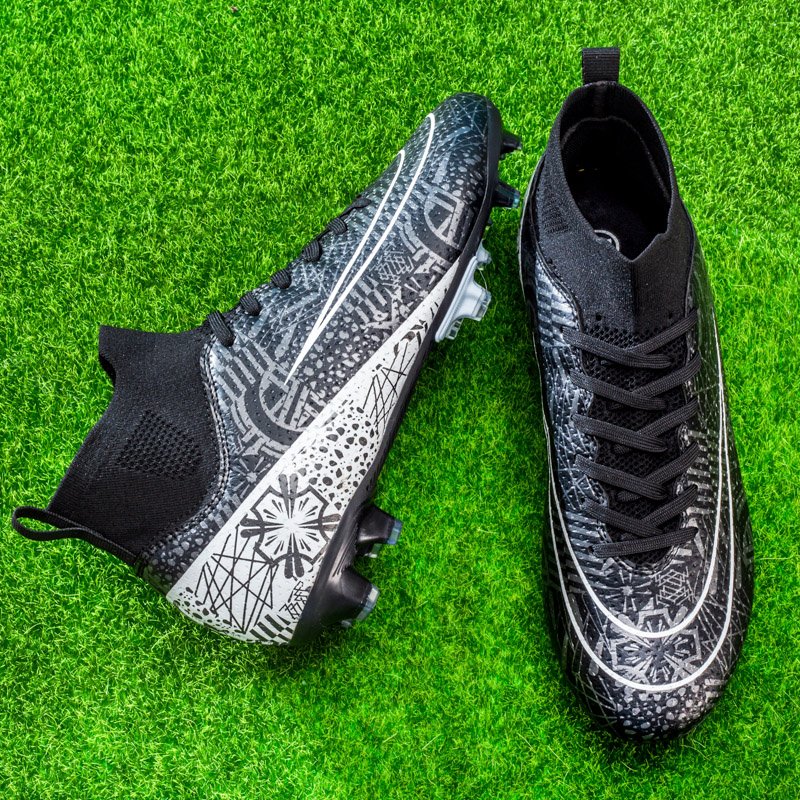 Wholesale Soccer Shoes CR 7 Shadow Dream Full Knitted Waterproof Speed 8 FG Football Boots Shoes Cleats