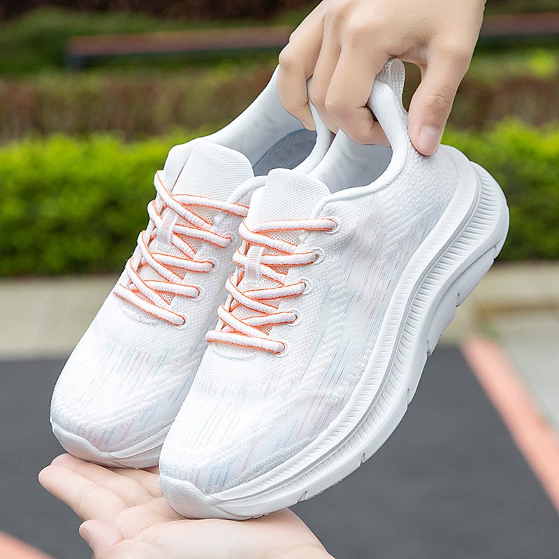 Women's Summer Breathable Mesh Sports Shoes Light Weight Anti-Slip Leisure Closed Toe Design