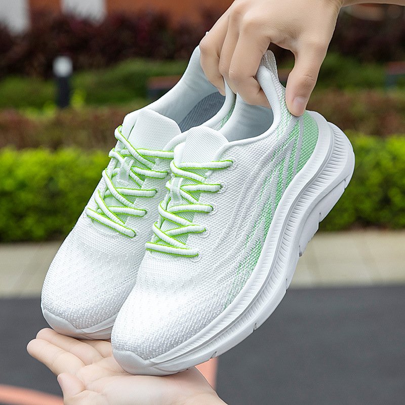 Women's Summer Breathable Mesh Sports Shoes Light Weight Anti-Slip Leisure Closed Toe Design