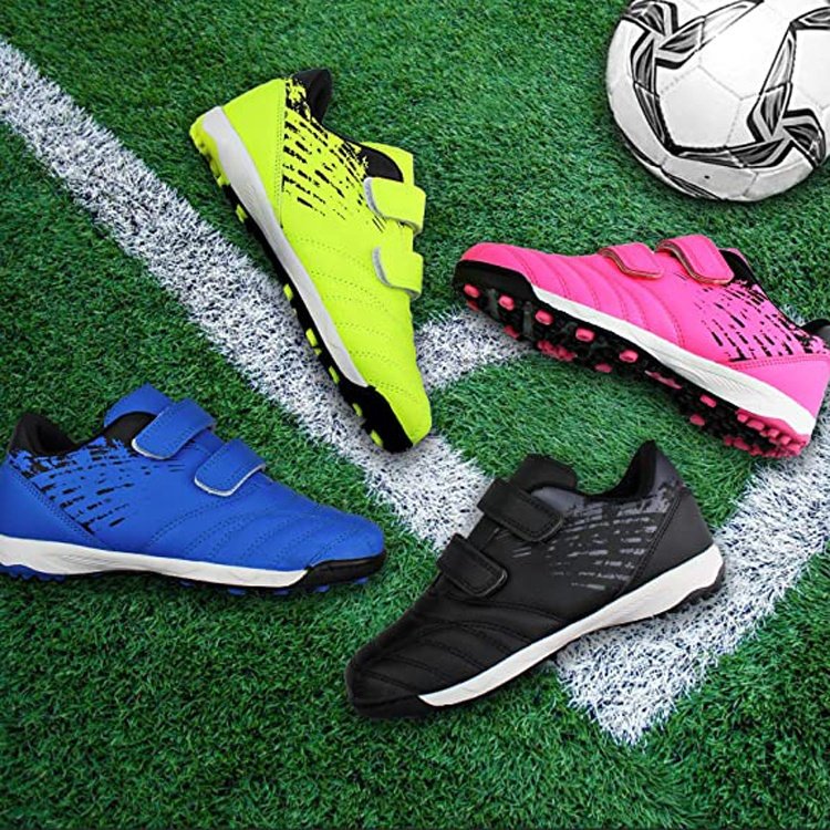 JIANER Football Sports Shoes Custom Kids Outdoor Soccer Cleats Comfortable Turf Children Football Soccer Shoes