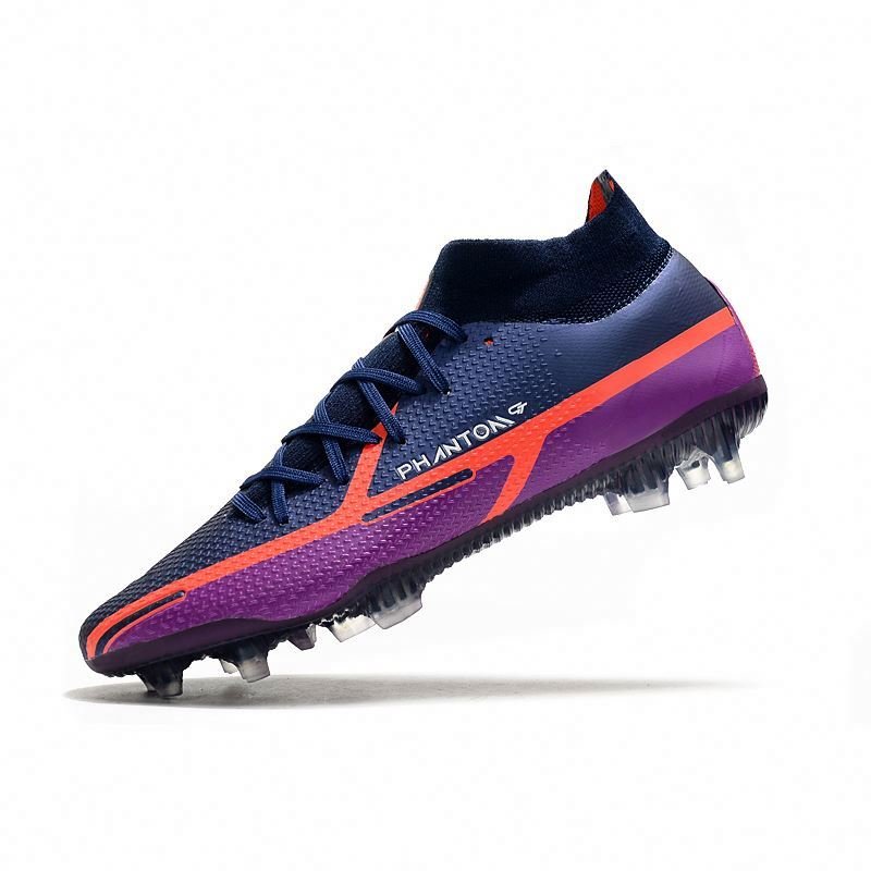 Hot Brand Black Motivation Pack Low-top High Ankle Phantom Gt2 Shoes Soccer Cleats Fg Football Boots