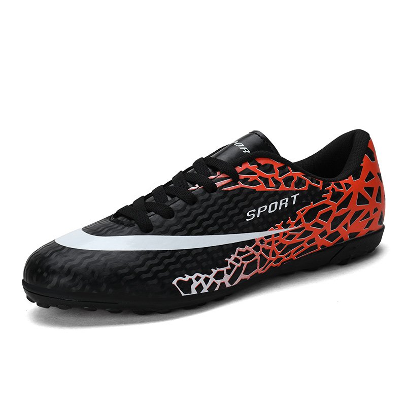 Football Shoes Low-top Lace Up Soccer futsal shoes Football Boots FG HG TF Boy's Girls' Men's Women's Adult Children's Footwear