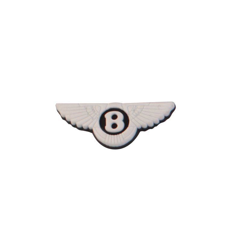202 New Arrival Wholesale PVC Custom Design Luxurious High-End Car Logo Marks Shoe Charms Decorations Accessories Adornments