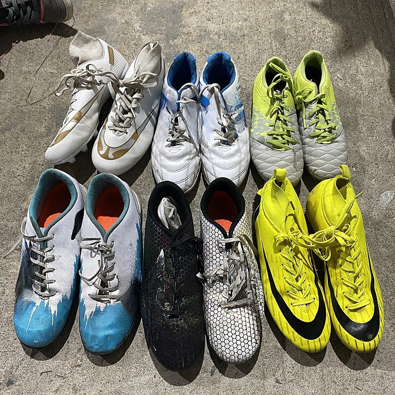 Wholesale used soccer shoes branded second hand running men shoes second hand used soccer football shoes boots bales