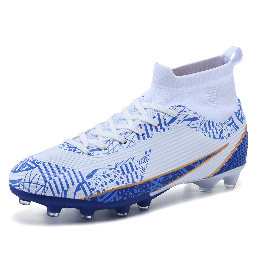 2024 New Style Teenager soccer Boots High Top Fashion Men Professional Football shoes